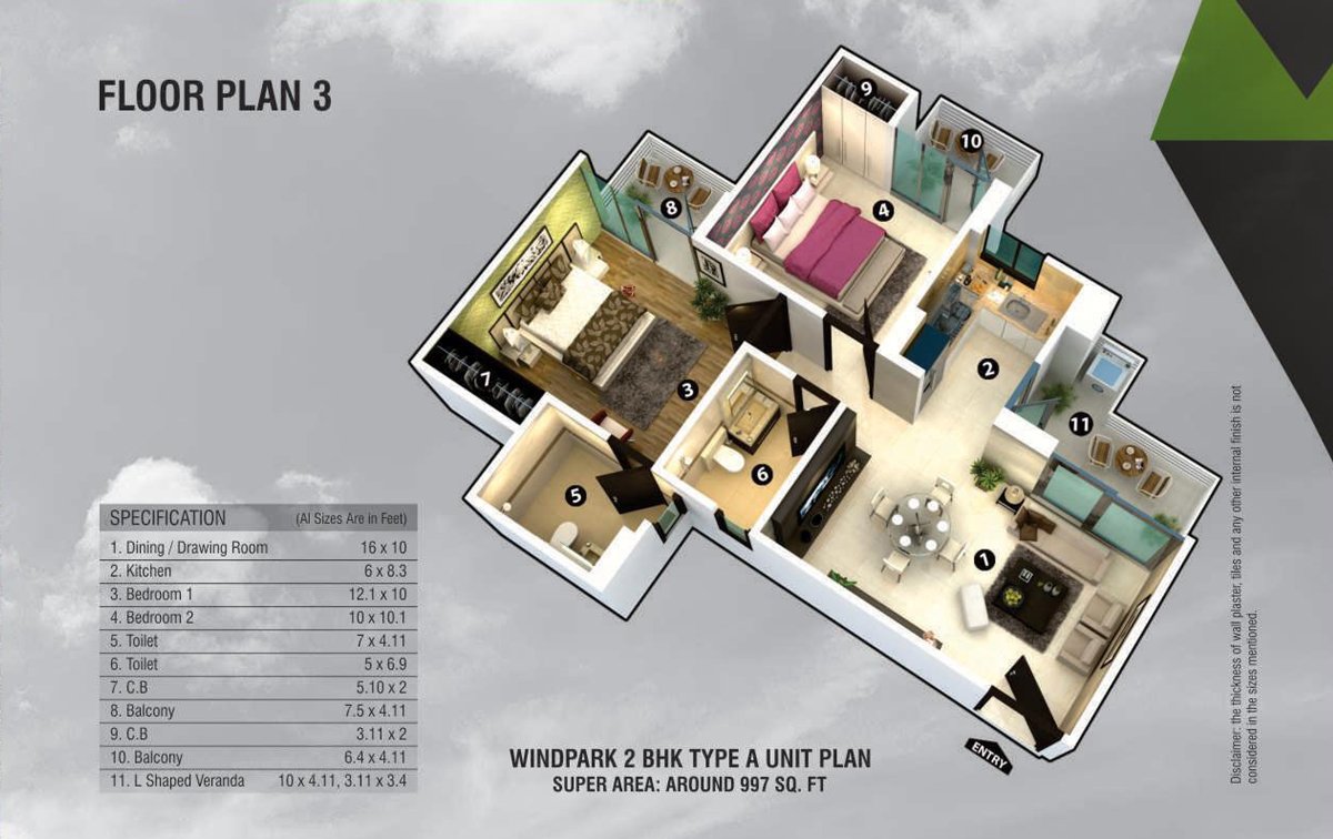 kvd-wind-park-997-sqft